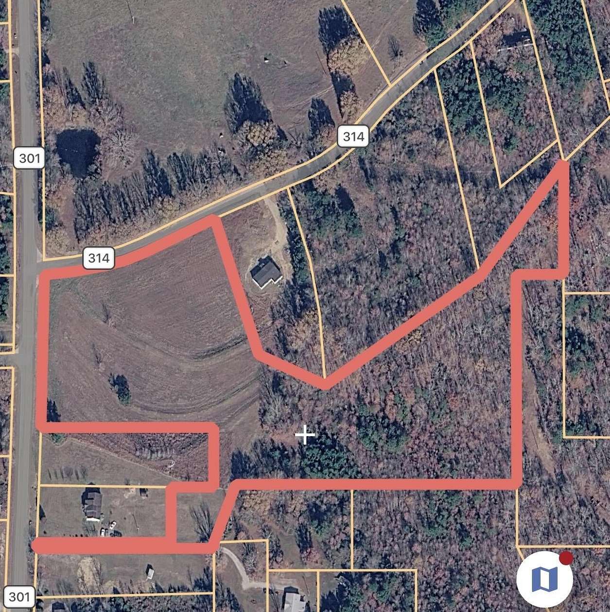 8 Acres of Residential Land for Sale in Tiplersville, Mississippi
