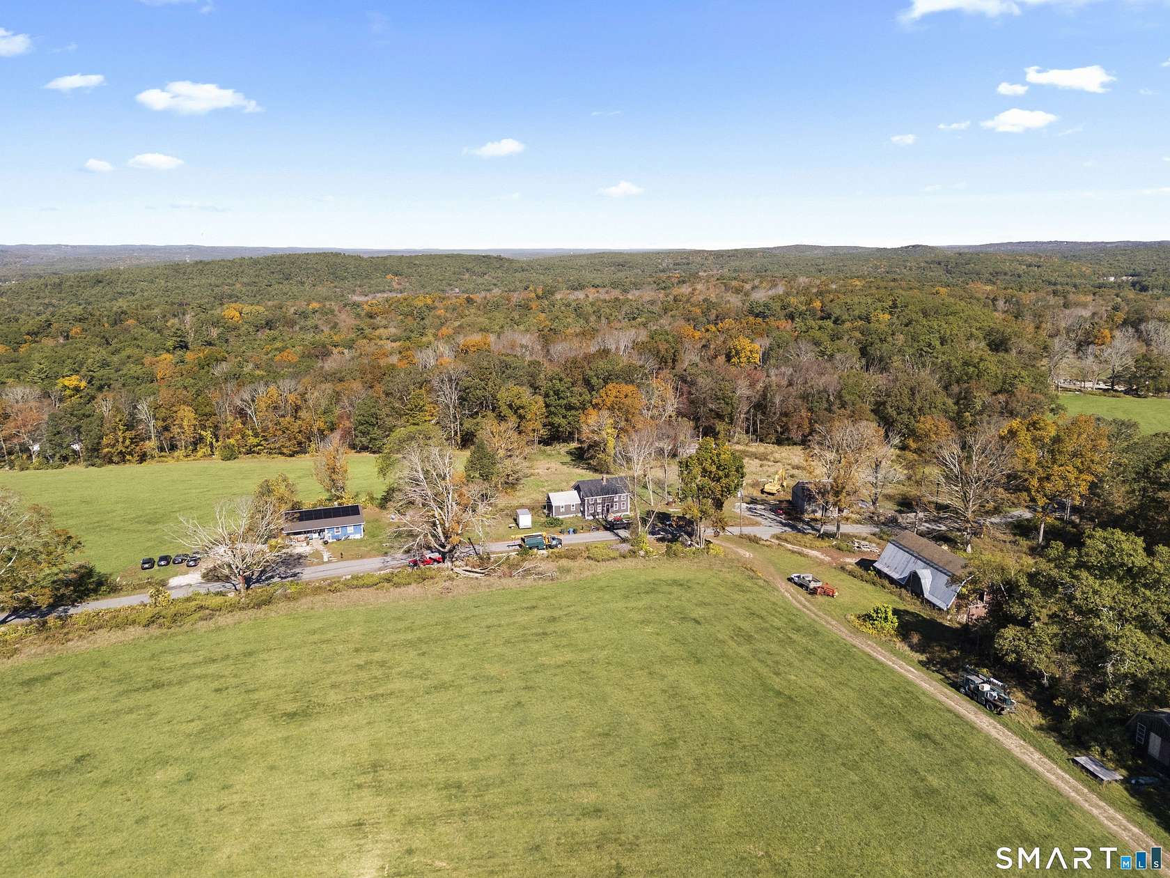 11 Acres of Land with Home for Sale in Killingly Town, Connecticut
