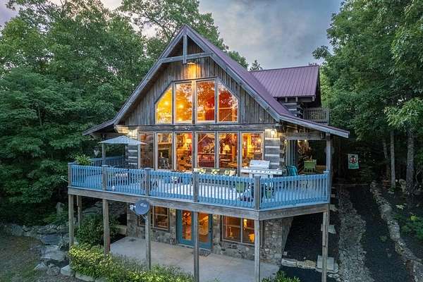 4.88 Acres of Land with Home for Sale in Cullowhee, North Carolina