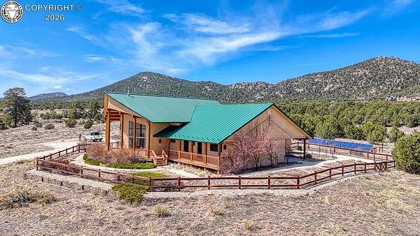 42.7 Acres of Land with Home for Sale in Westcliffe, Colorado