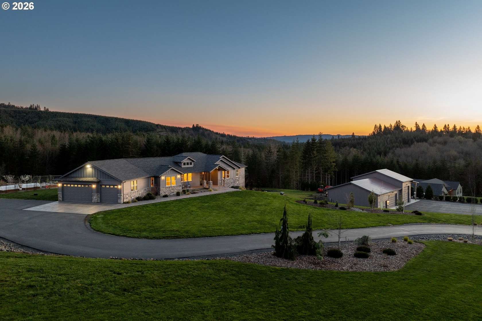 5.1 Acres of Land with Home for Sale in Kelso, Washington