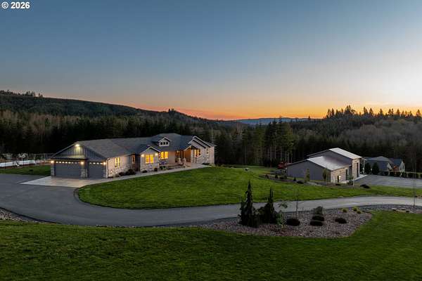 5.1 Acres of Land with Home for Sale in Kelso, Washington