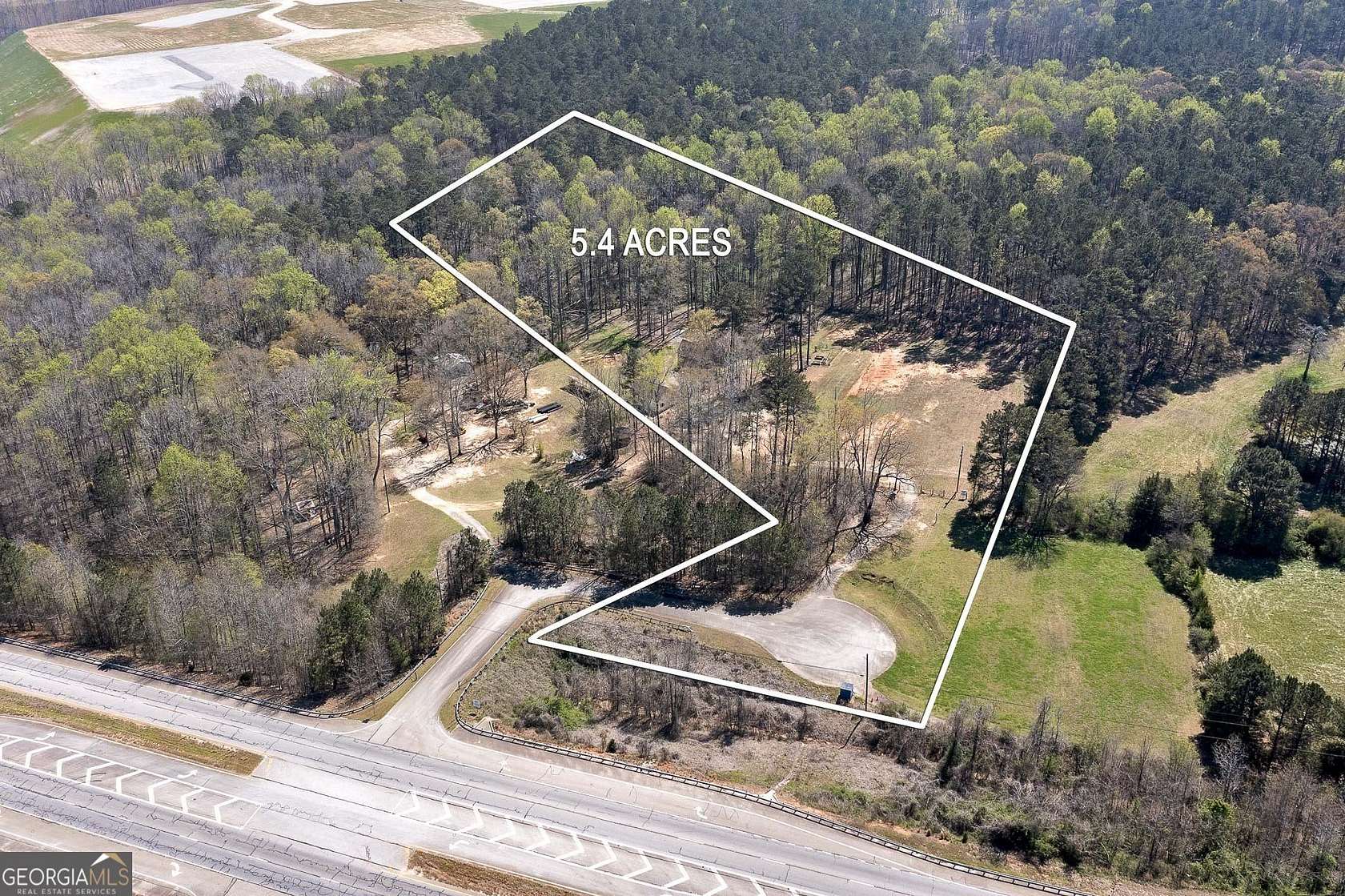 5.4 Acres of Improved Mixed-Use Land for Sale in Griffin, Georgia