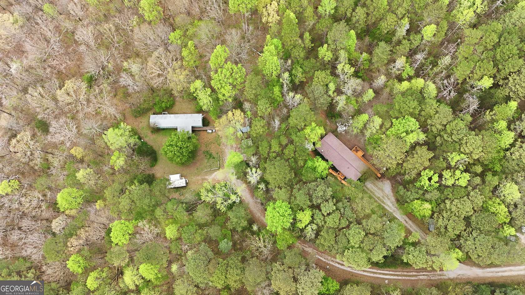 3 Acres of Land with Home for Sale in Carnesville, Georgia