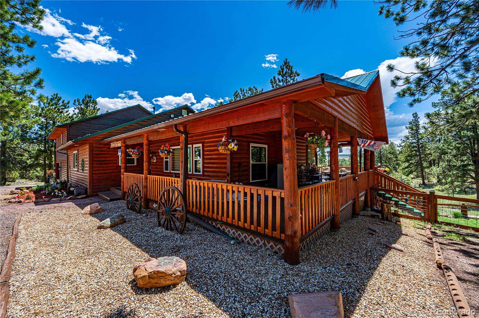 5.3 Acres of Land with Home for Sale in Westcliffe, Colorado