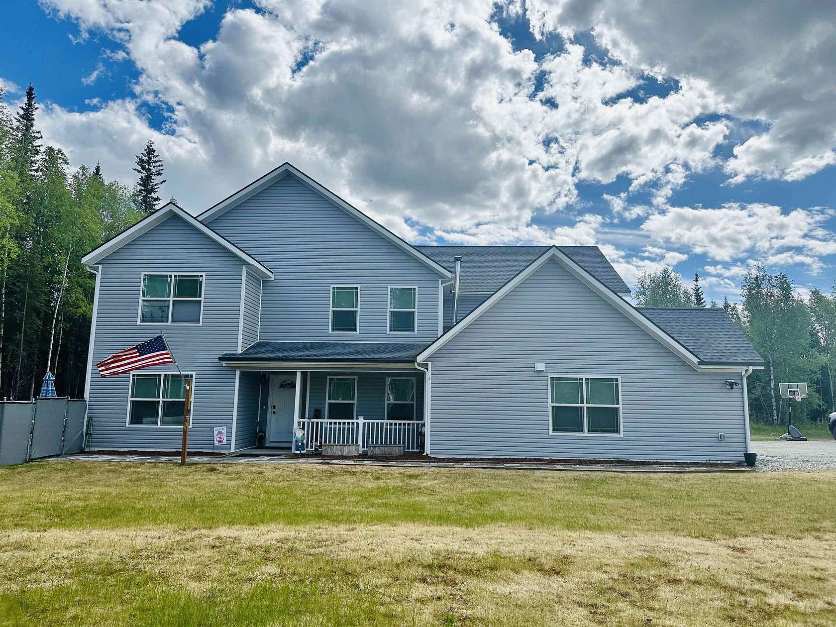 1.69 Acres of Land with Home for Sale in North Pole, Alaska