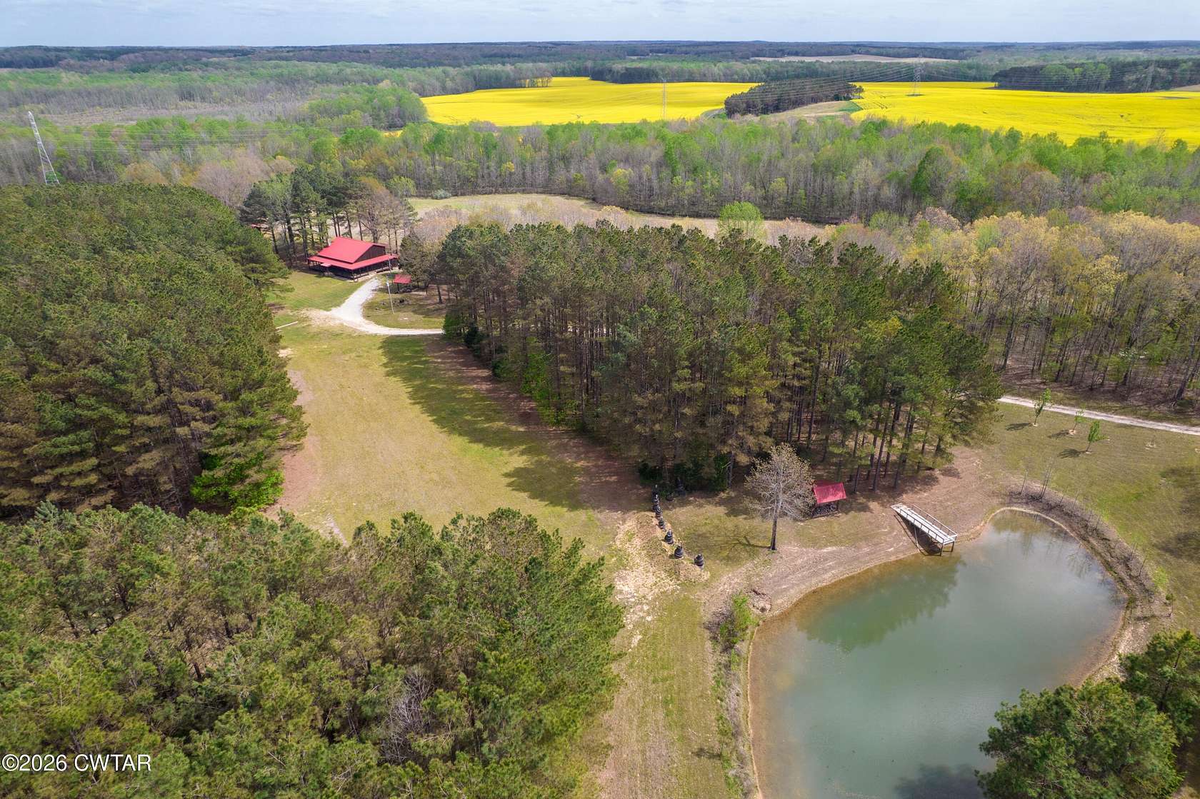 773 Acres of Land for Sale in Huntingdon, Tennessee