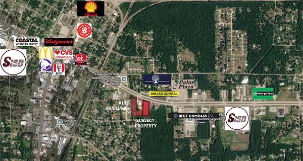 2.2 Acres of Mixed-Use Land for Sale in Silsbee, Texas