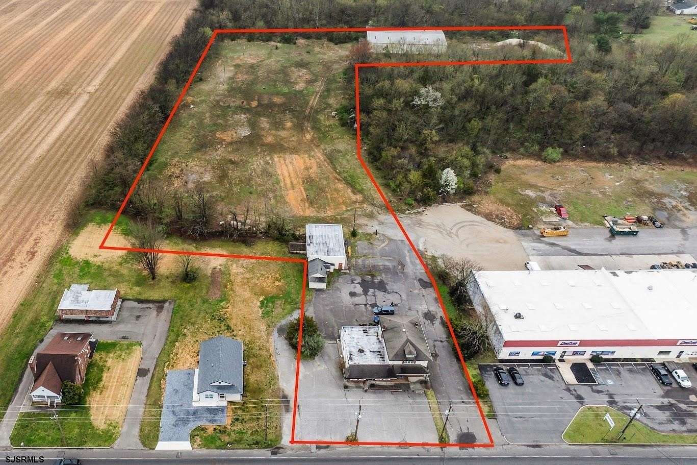 6.89 Acres of Commercial Land for Sale in Buena, New Jersey