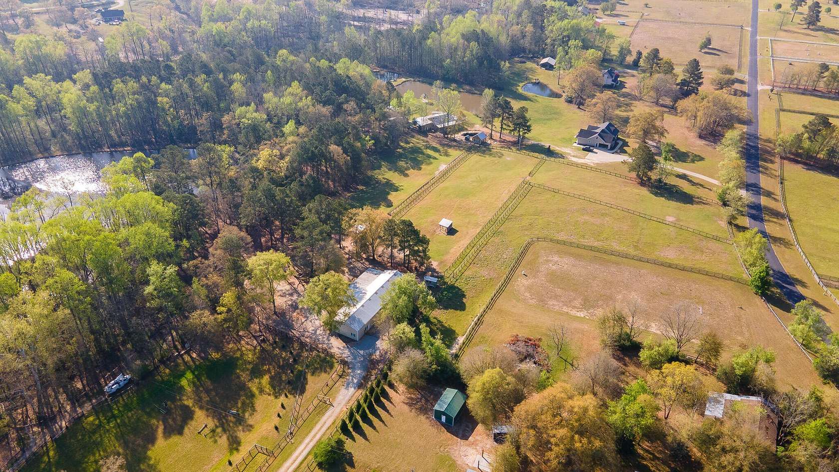 5.59 Acres of Land with Home for Sale in Aiken, South Carolina