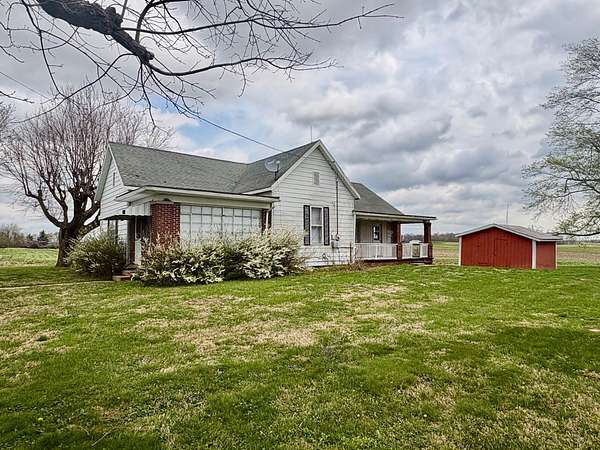 2 Acres of Land with Home for Lease in Dale, Indiana