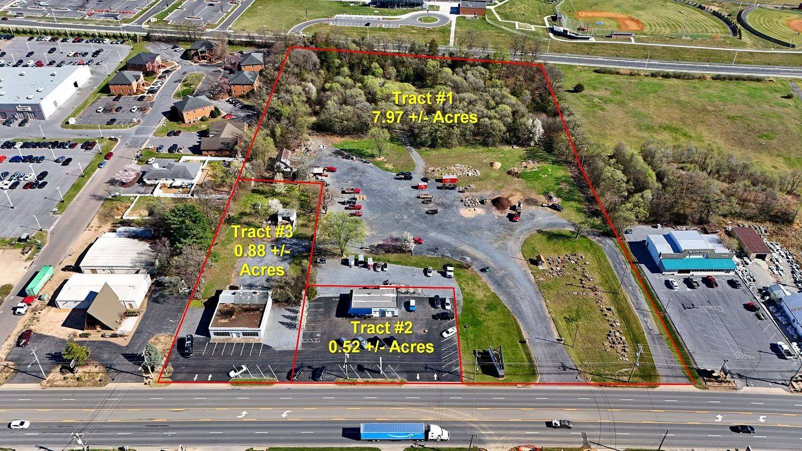 8 Acres of Commercial Land for Sale in Harrisonburg, Virginia