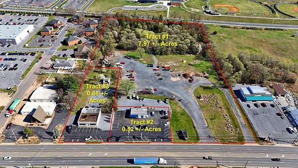 8 Acres of Commercial Land for Sale in Harrisonburg, Virginia