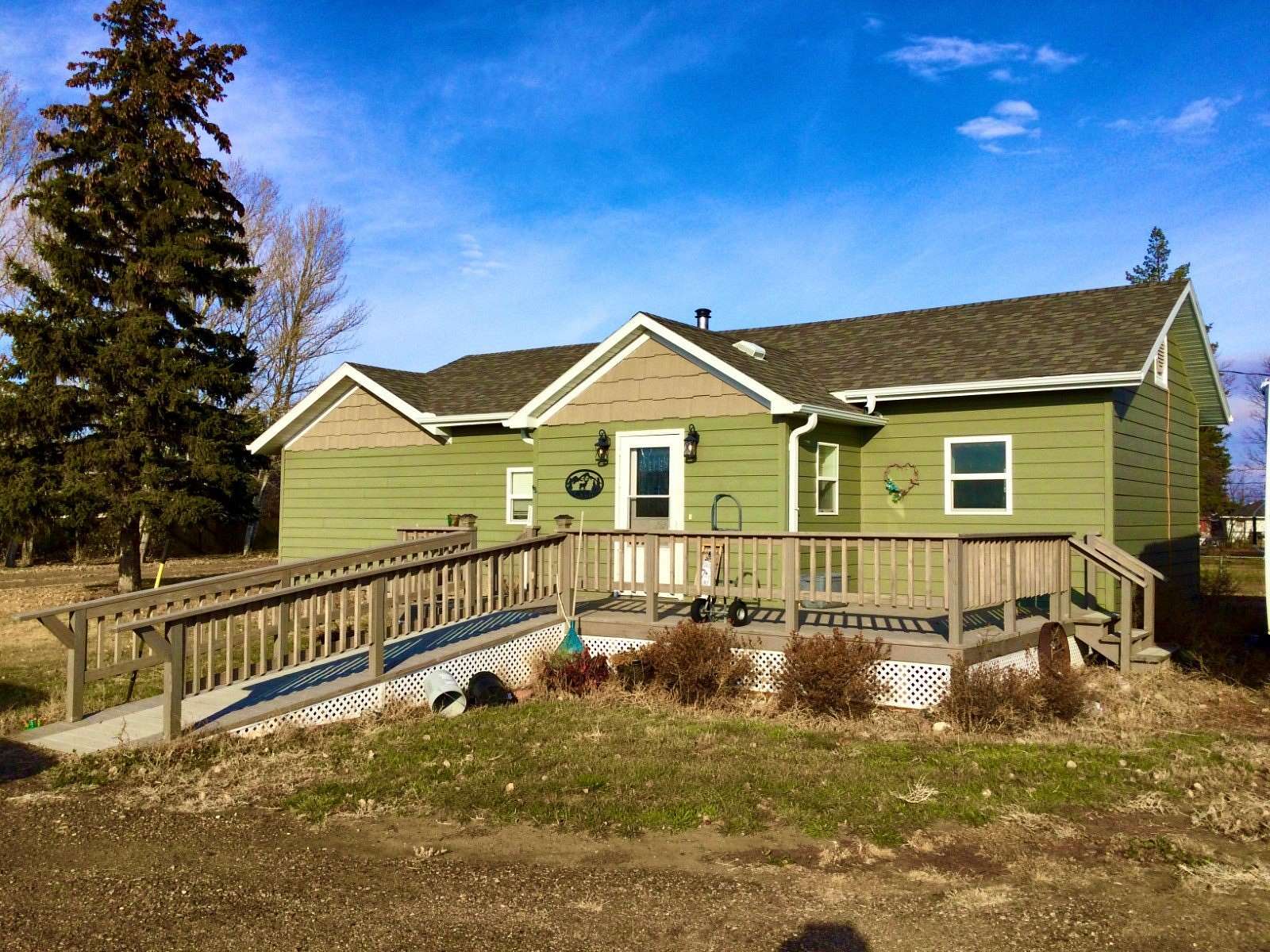 11 Acres of Land with Home for Sale in Scobey, Montana