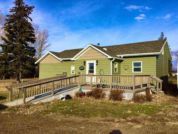 11 Acres of Land with Home for Sale in Scobey, Montana