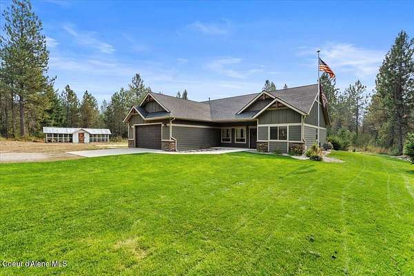 5 Acres of Land with Home for Sale in Rathdrum, Idaho