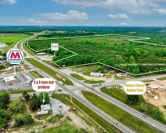 190 Acres of Mixed-Use Land for Sale in Newton, Alabama
