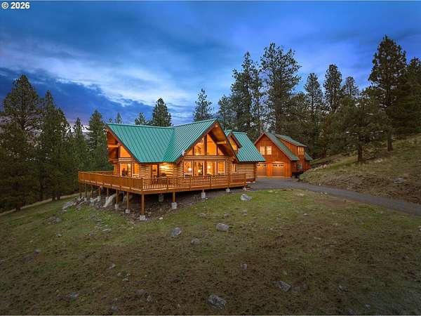 5 Acres of Land with Home for Sale in Joseph, Oregon