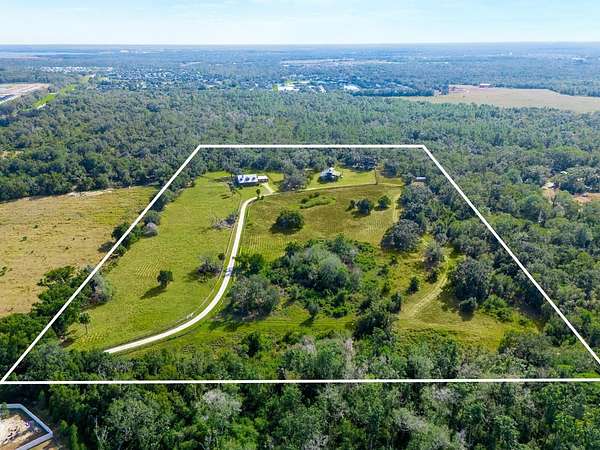 40 Acres of Agricultural Land with Home for Sale in Parrish, Florida
