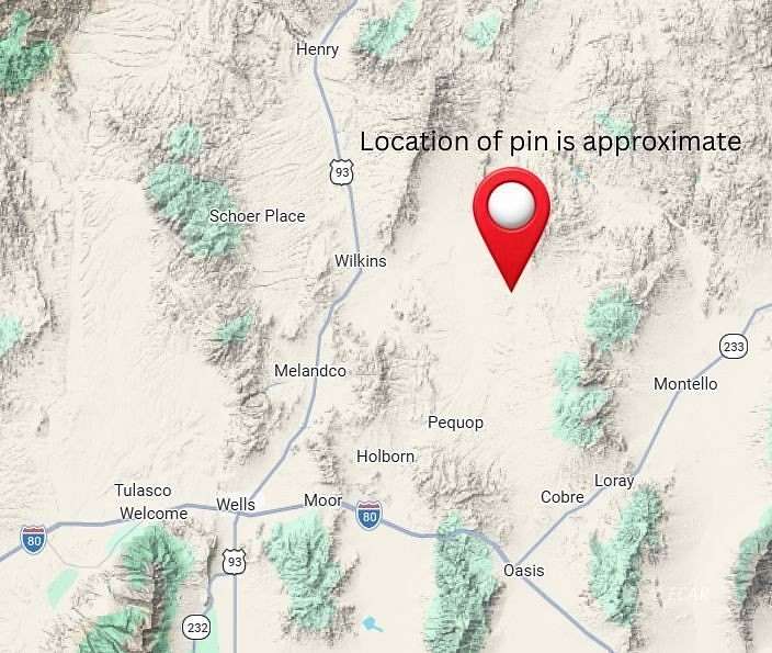 40 Acres of Recreational Land for Sale in Montello, Nevada