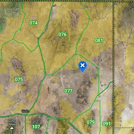 40 Acres of Recreational Land for Sale in Montello, Nevada