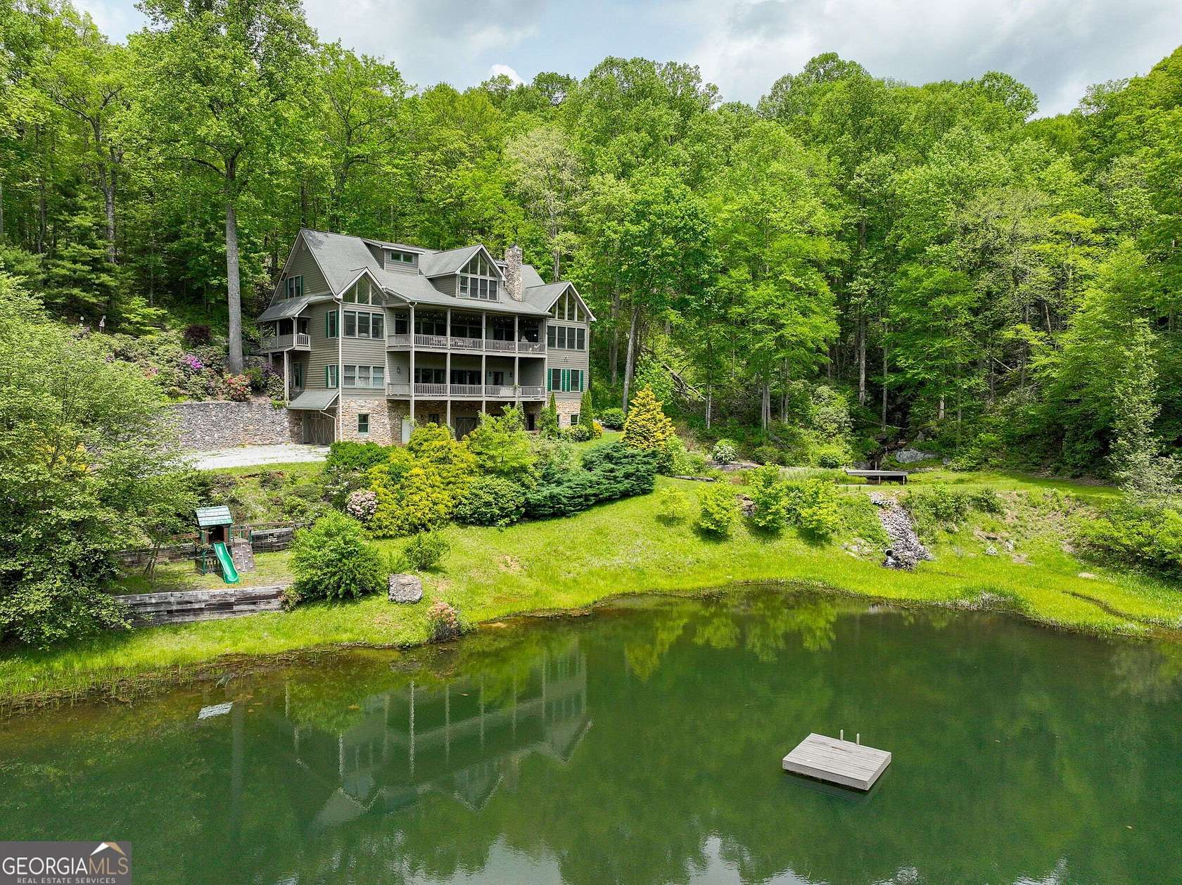 5.75 Acres of Land with Home for Sale in Dillard, Georgia