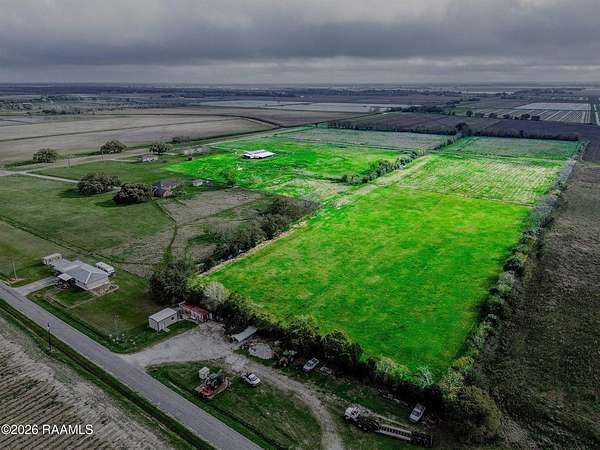 44.3 Acres of Agricultural & Residential Land for Sale in Kaplan, Louisiana