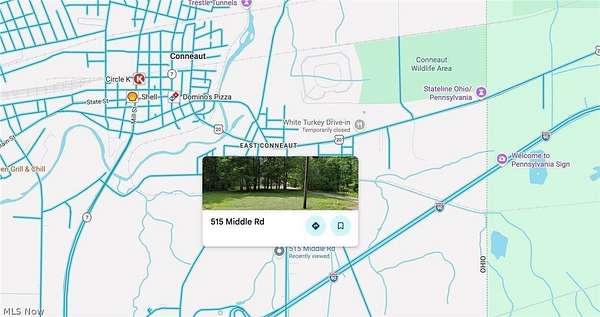 16.7 Acres of Recreational & Residential Land for Sale in Conneaut, Ohio