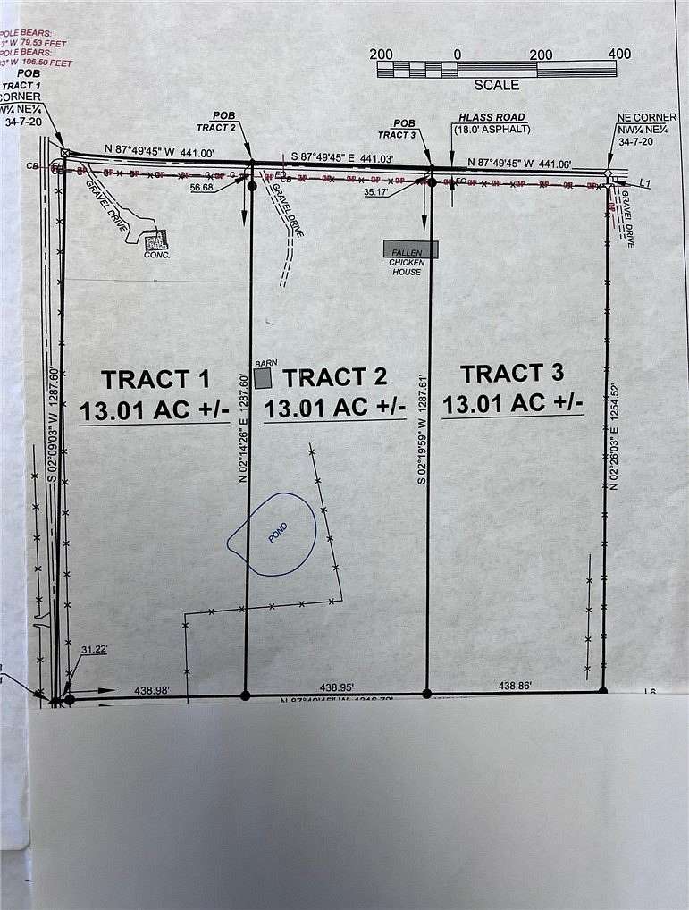 13 Acres of Land for Sale in Russellville, Arkansas