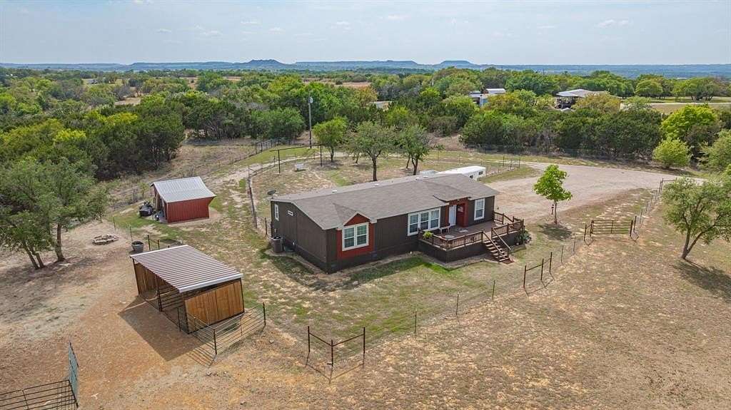 3.66 Acres of Land with Home for Sale in Bluff Dale, Texas