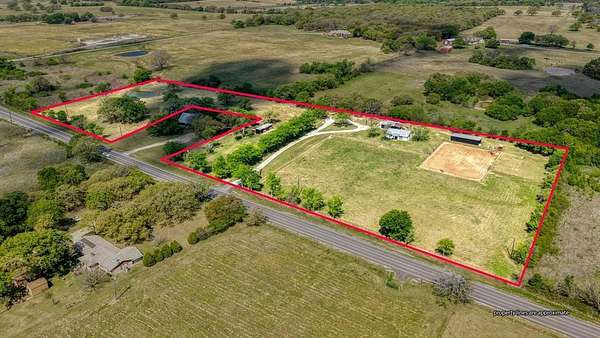 8.5 Acres of Land with Home for Sale in Covington, Texas