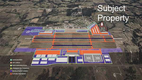 19.2 Acres of Land for Sale in Denison, Texas