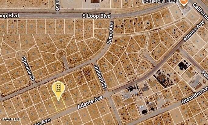 0.23 Acres of Residential Land for Sale in California City, California