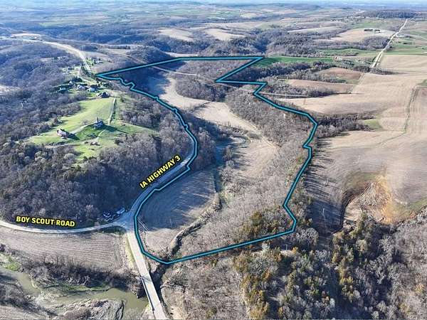 101 Acres of Land for Sale in Durango, Iowa