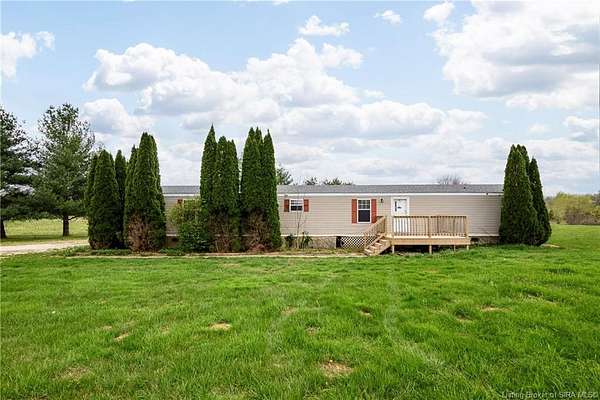 4.48 Acres of Land with Home for Sale in Elizabeth, Indiana
