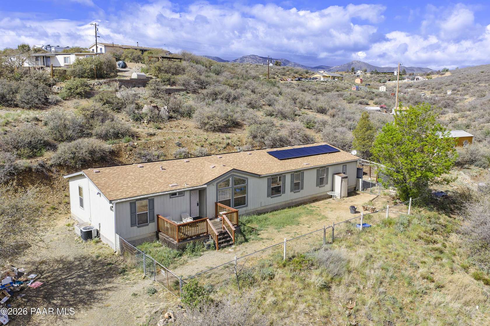 2 Acres of Land with Home for Sale in Dewey-Humboldt, Arizona