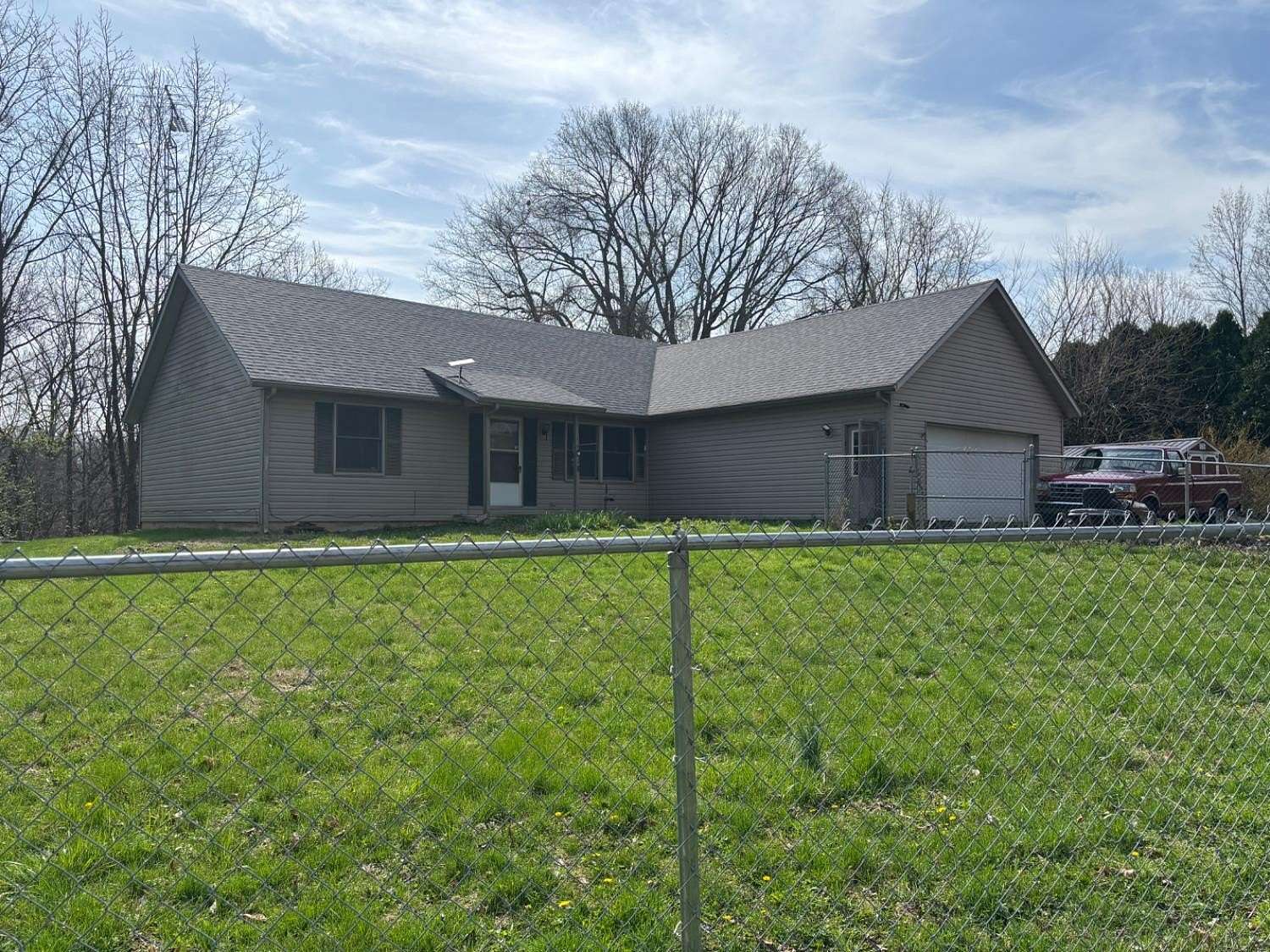 52 Acres of Recreational Land with Home for Sale in Laurel, Indiana