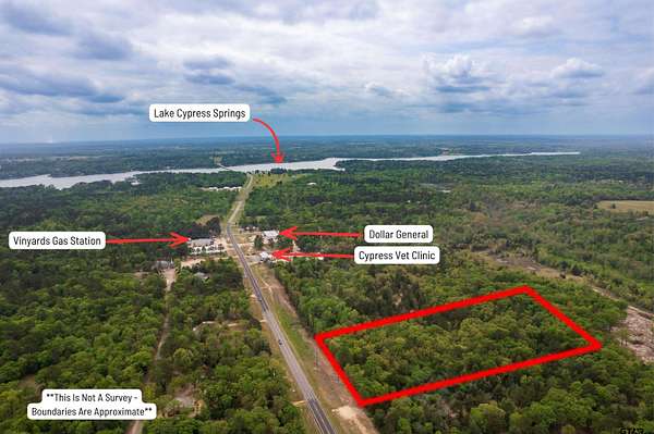 6.16 Acres of Residential Land for Sale in Scroggins, Texas