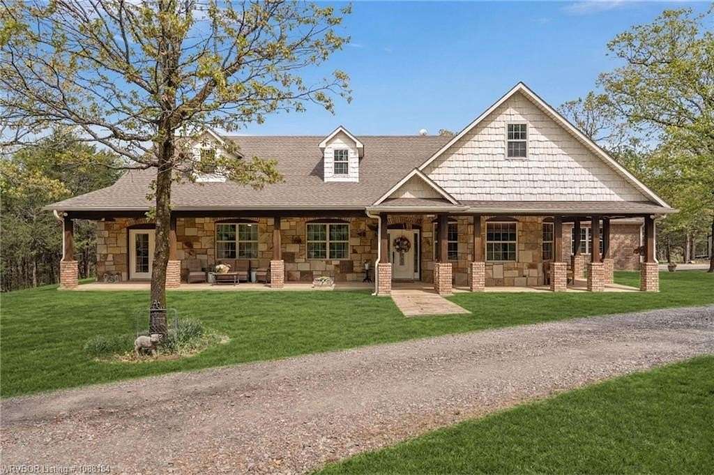 12 Acres of Recreational Land with Home for Sale in Poteau, Oklahoma