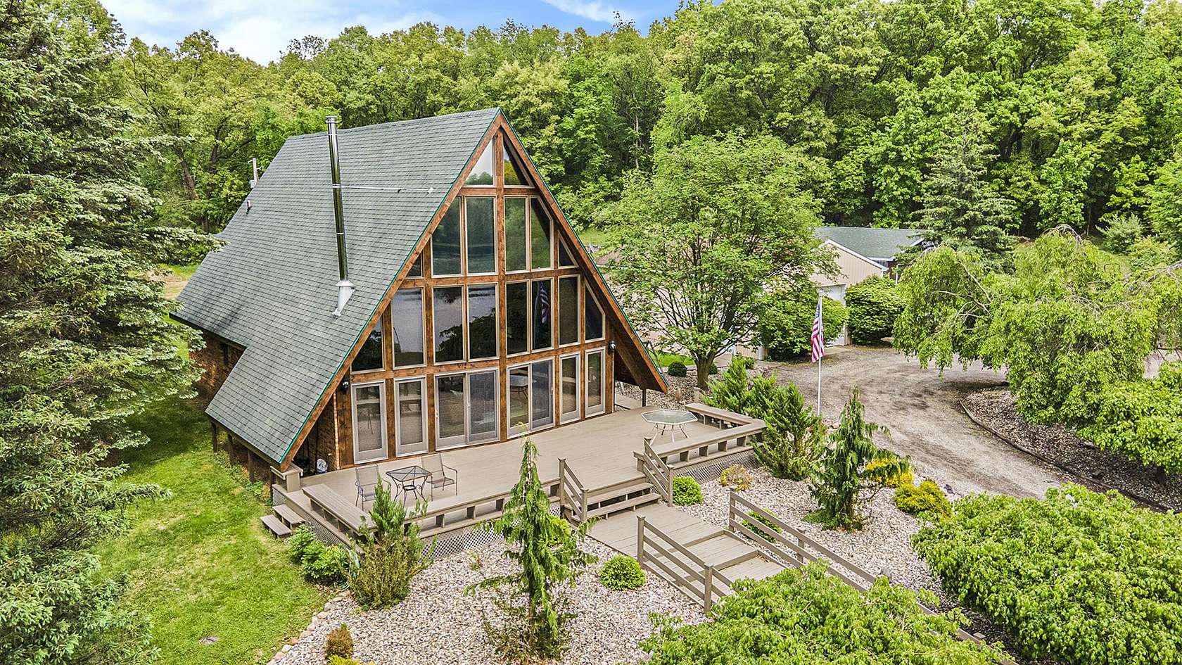 12.4 Acres of Recreational Land with Home for Sale in Brooklyn, Michigan