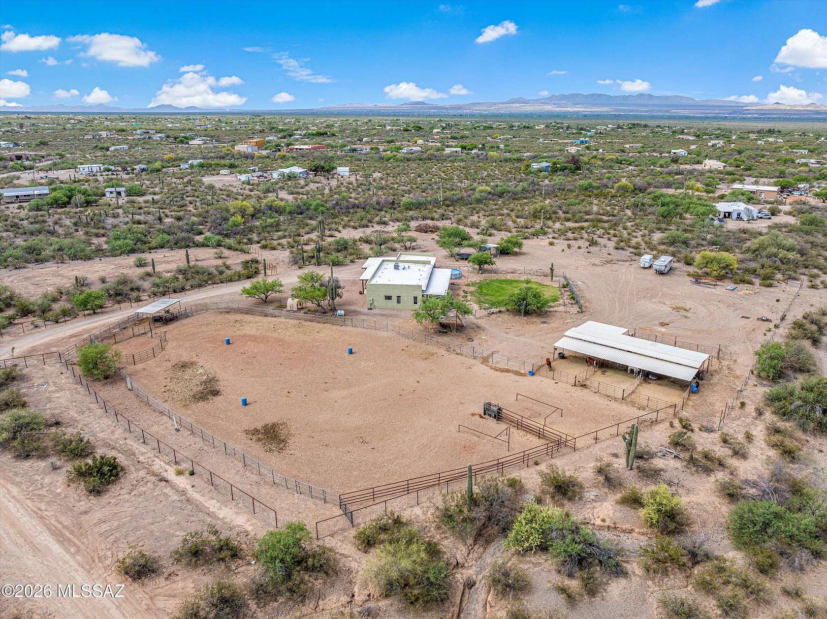 4.17 Acres of Land with Home for Sale in Sahuarita, Arizona