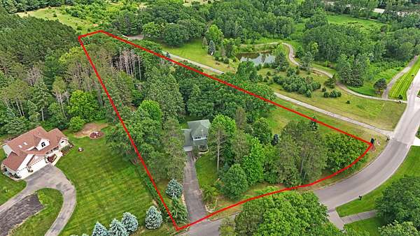 2.75 Acres of Land with Home for Sale in Zimmerman, Minnesota