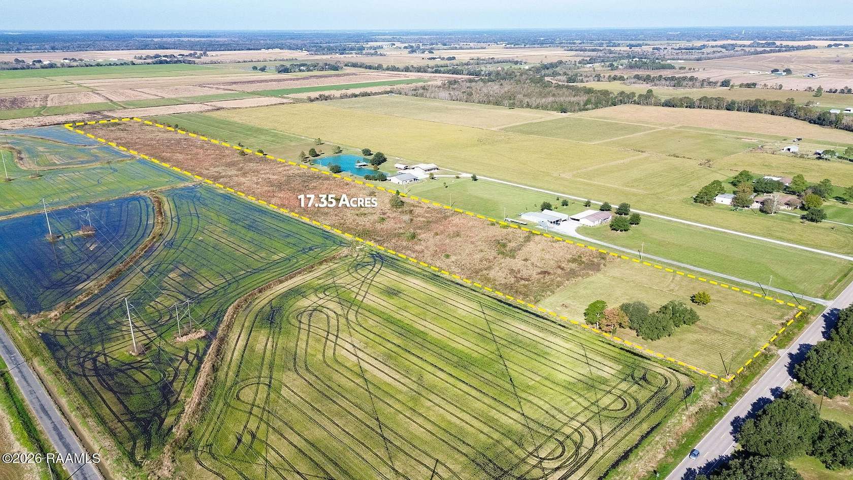 17.4 Acres of Land for Sale in Iota, Louisiana