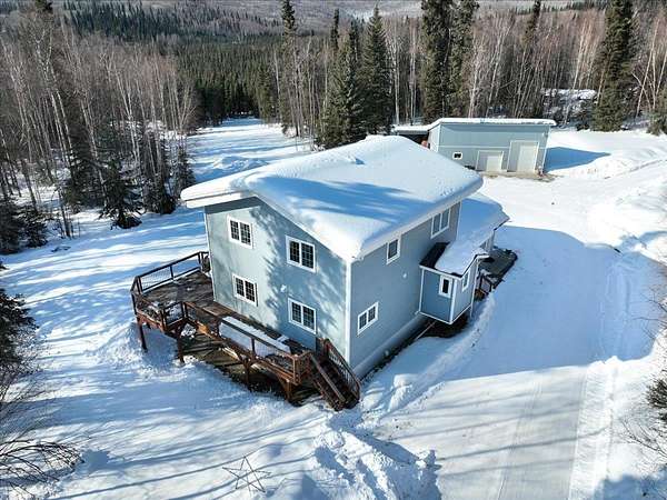 3 Acres of Land with Home for Sale in Fairbanks, Alaska