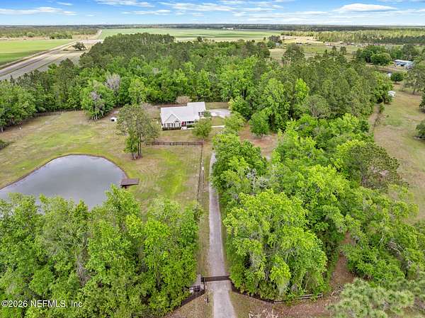 7.37 Acres of Land with Home for Sale in St. Augustine, Florida