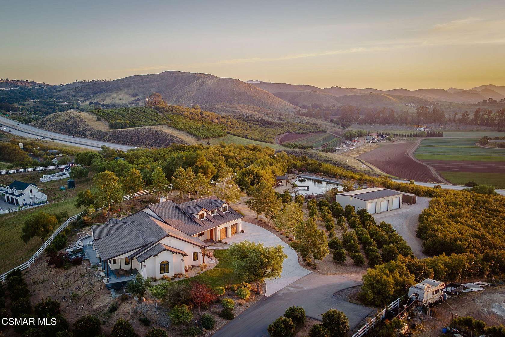 10 Acres of Land with Home for Sale in Moorpark, California