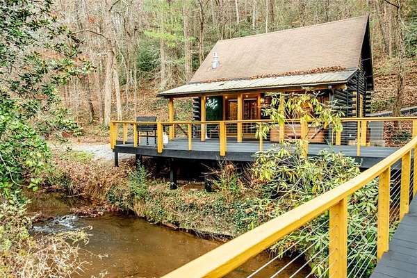 0.65 Acres of Land with Home for Sale in Blue Ridge, Georgia