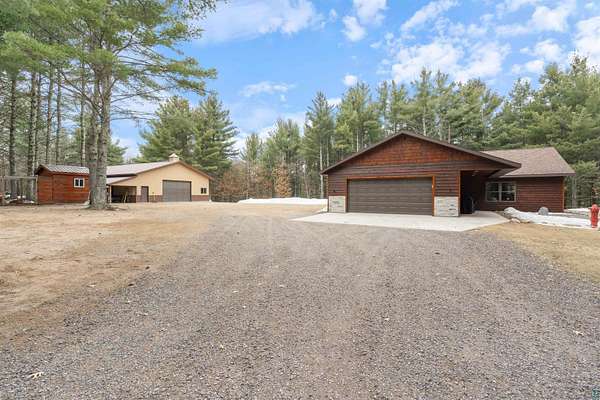 5 Acres of Land with Home for Sale in Gordon, Wisconsin