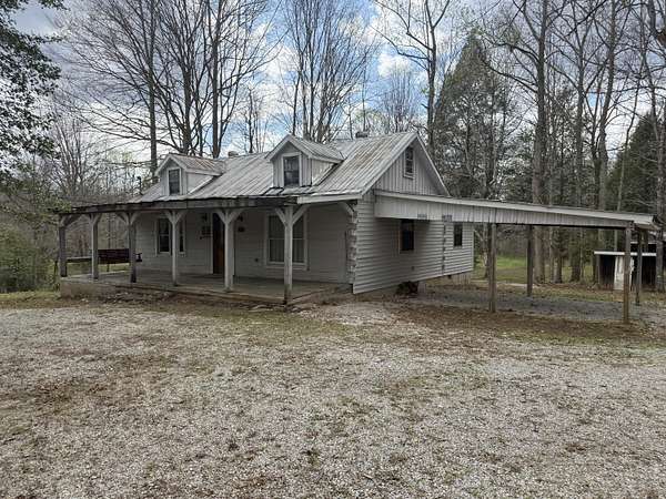 4.57 Acres of Land with Home for Sale in Monticello, Kentucky