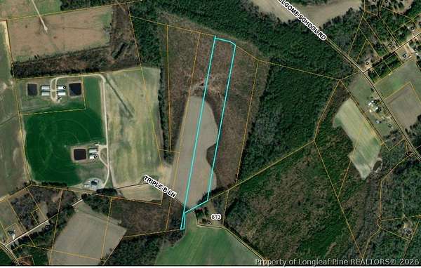 14.4 Acres of Land for Sale in Autryville, North Carolina